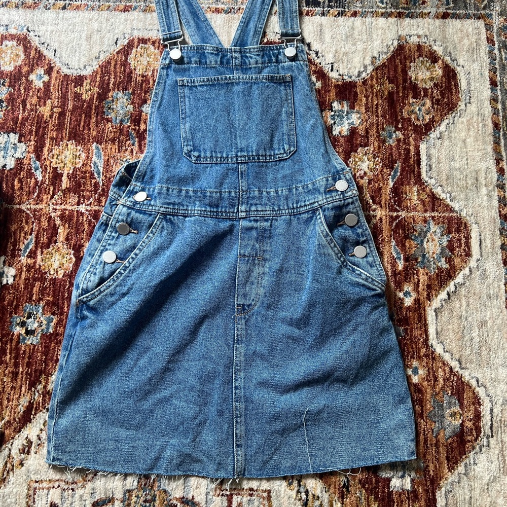 H&M Jean skirt overalls